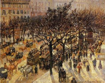 卡米耶 畢沙羅 Boulevard des Italiens, Afternoon 卡米耶 畢沙羅 Boulevard des Italiens, Afternoon